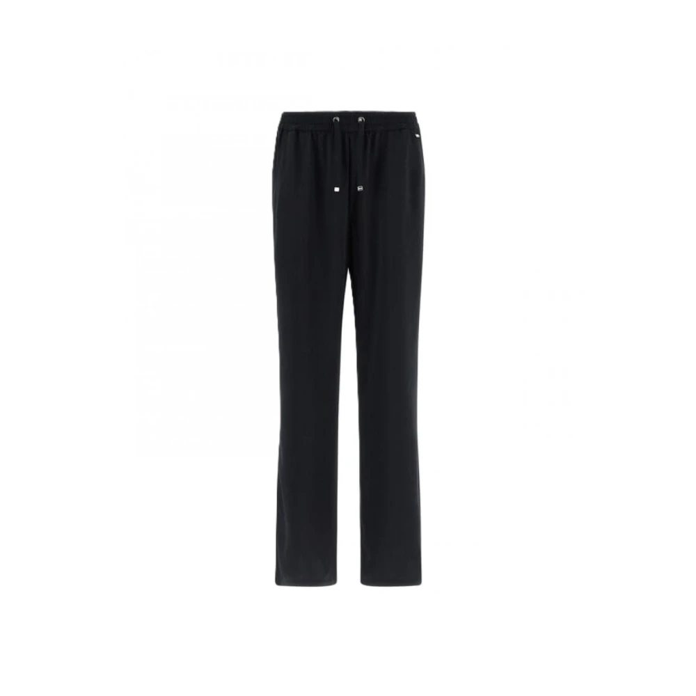 Herno Polyester Broek Black Dames