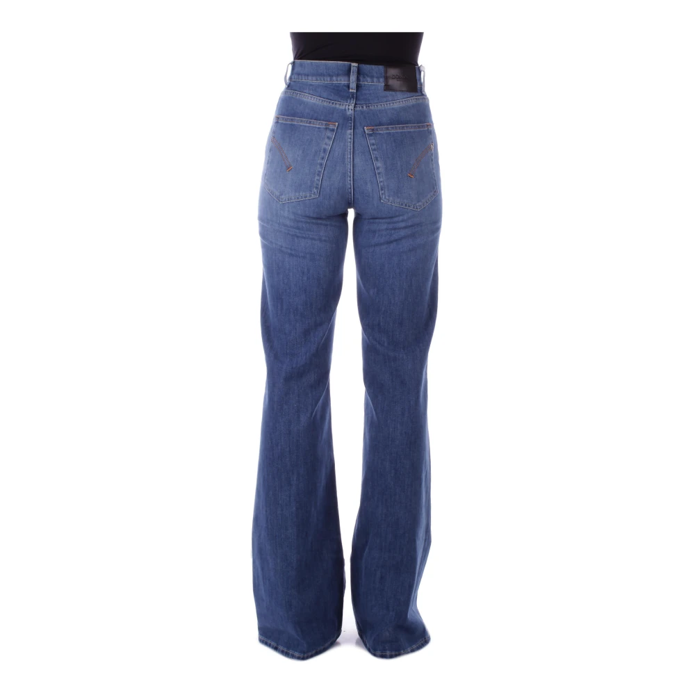 Dondup Slim Fit Denim Jeans Blue Dames