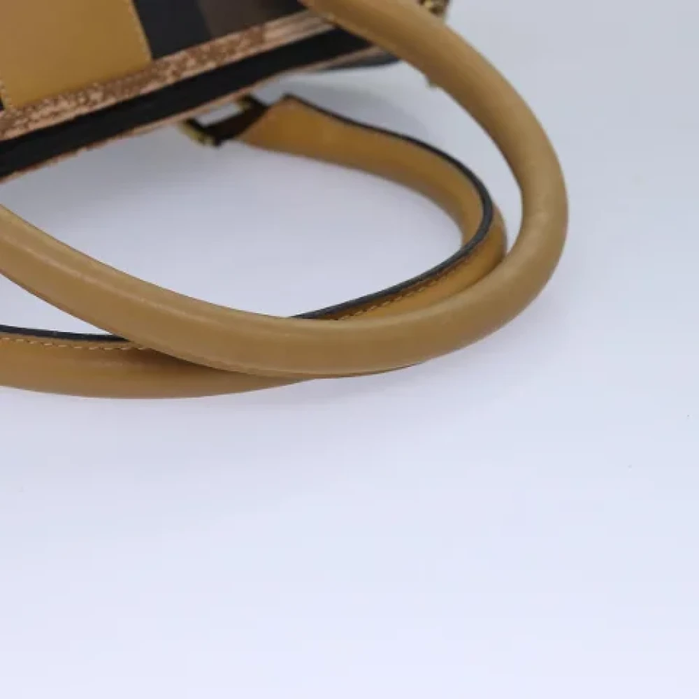 Fendi Vintage Pre-owned Canvas travel-bags Brown Dames