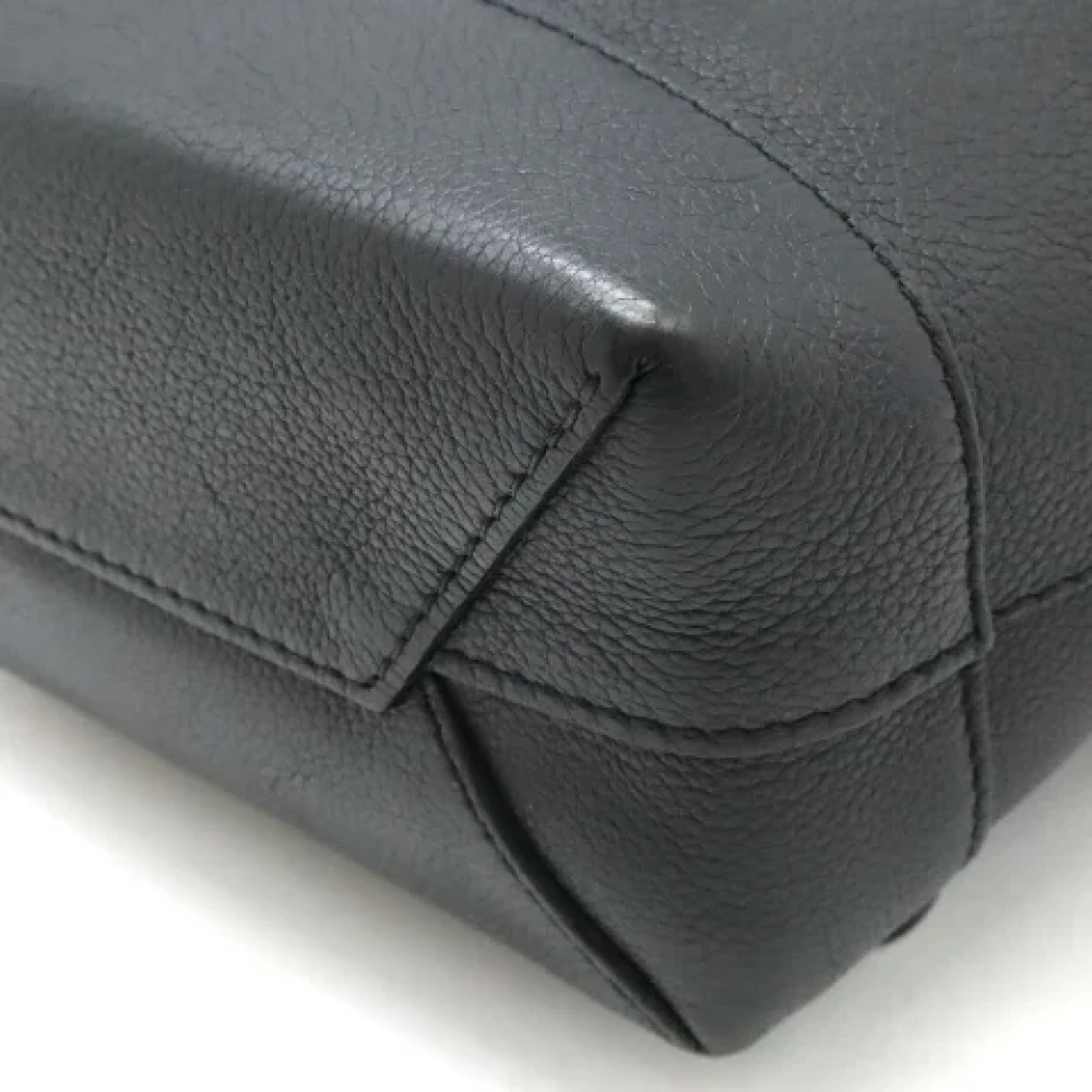 Louis Vuitton Vintage Pre-owned Leather backpacks Black Dames