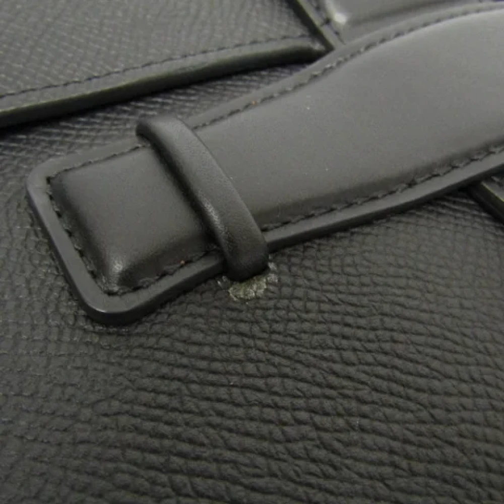 Celine Vintage Pre-owned Leather shoulder-bags Black Dames