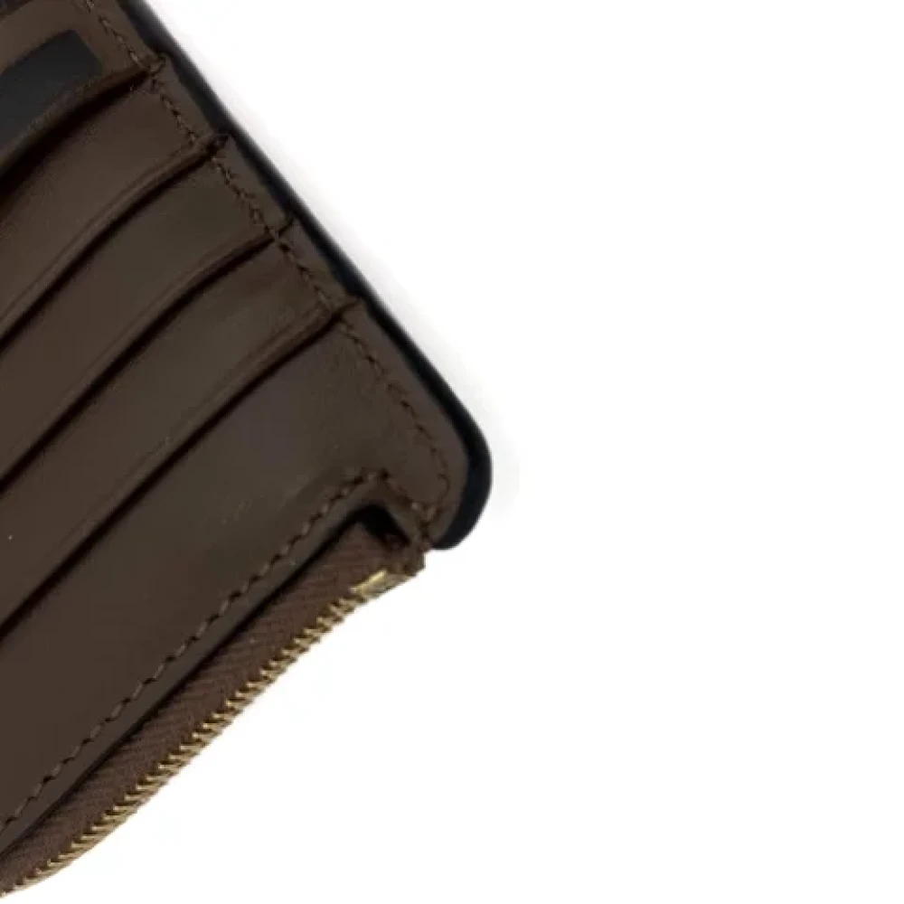 Fendi Vintage Pre-owned Leather wallets Brown Dames
