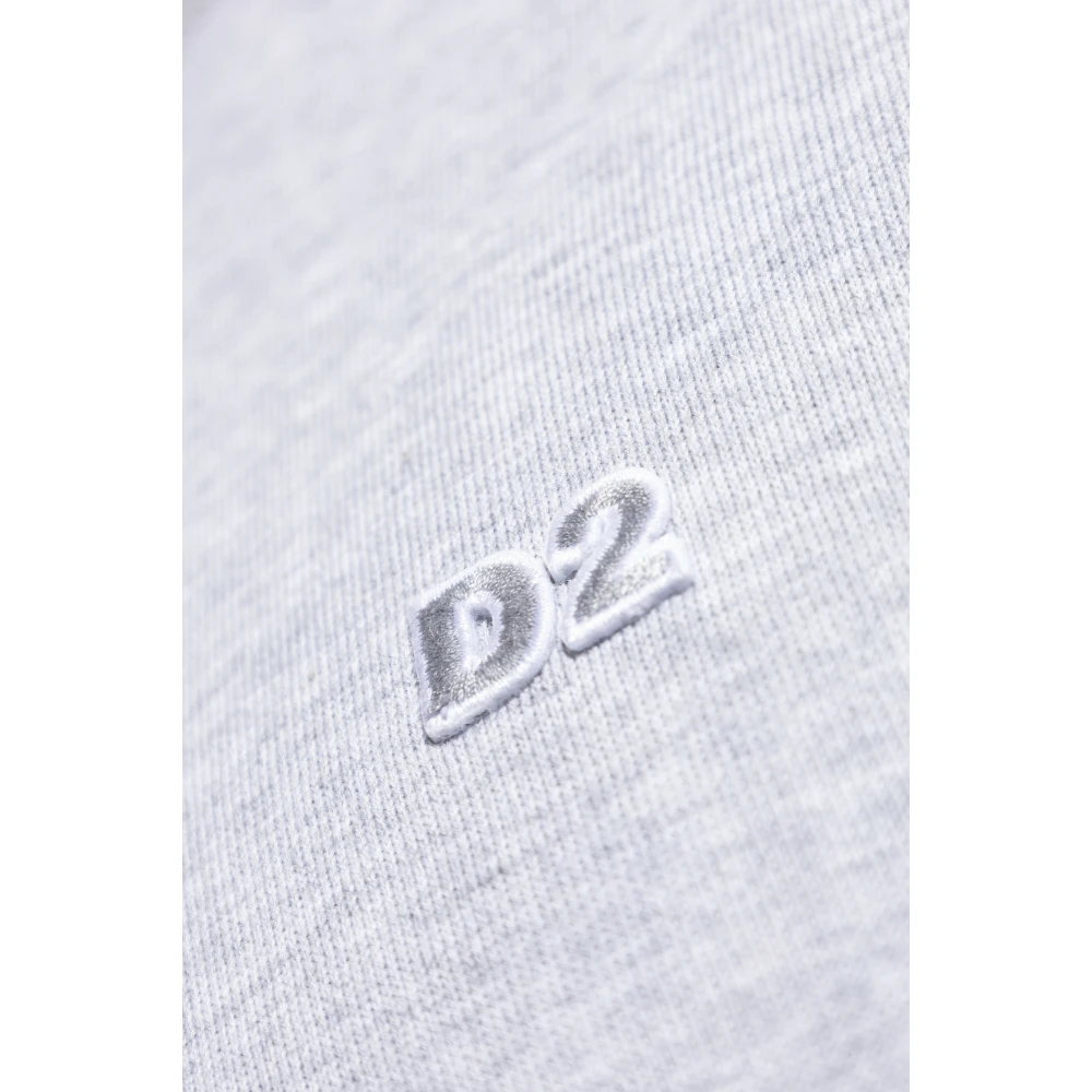 Dsquared2 Trui met ronde halslijn Gray Heren
