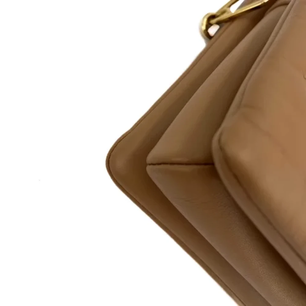 Louis Vuitton Vintage Pre-owned Leather louis-vuitton-bags Beige Dames
