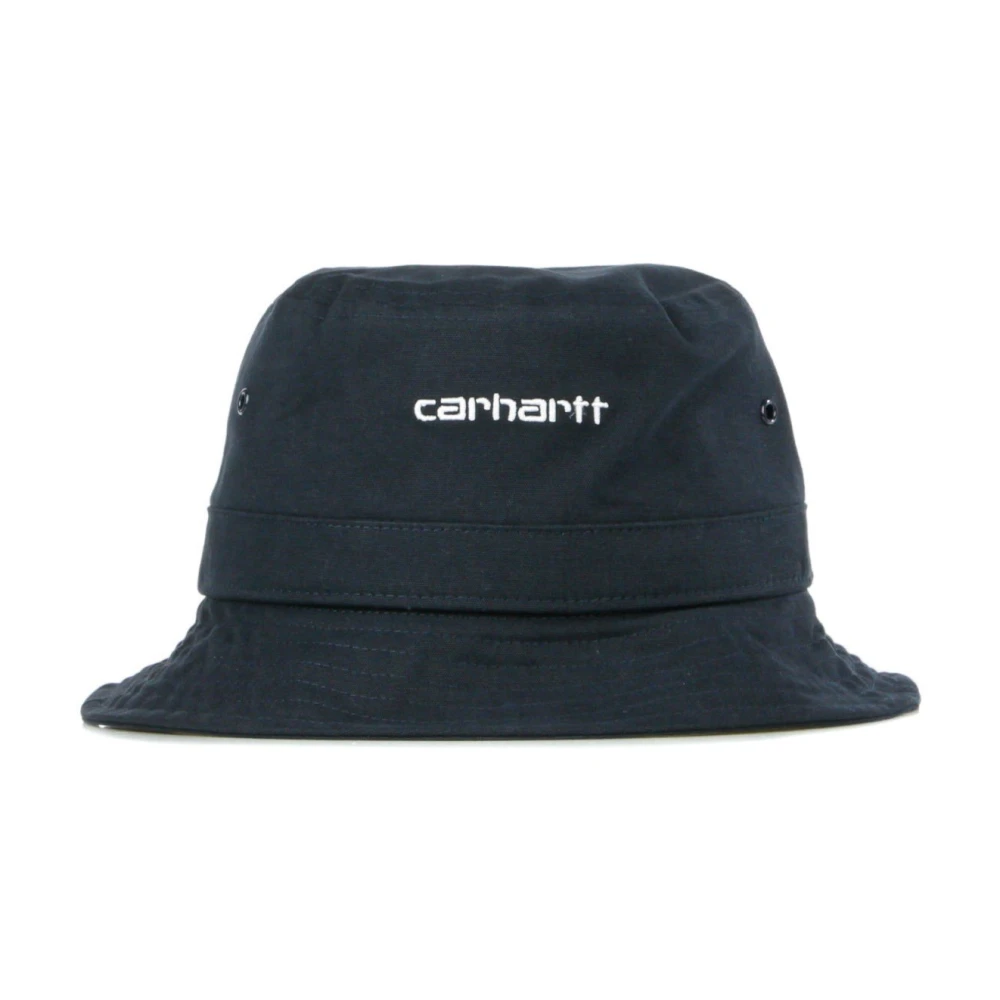 Carhartt WIP Script Bucket Hat Donkerblauw Wit Blue Heren