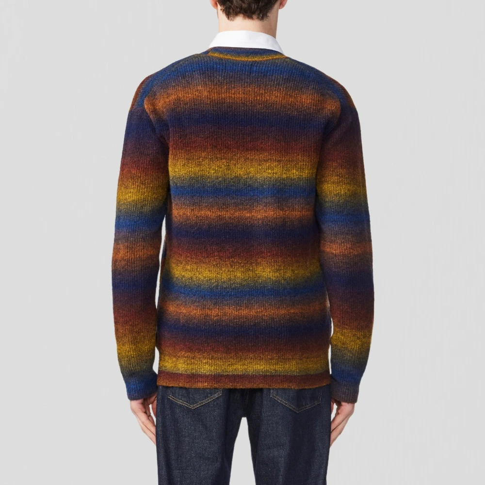 Nn07 Graad Wolmix V-Hals Vest Multicolor Heren