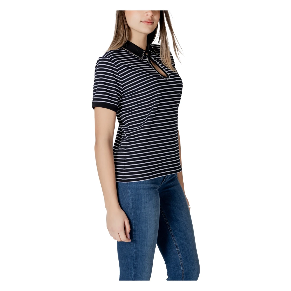 Liu Jo Korte Mouw T-shirt Katoenmix Collectie Multicolor Dames