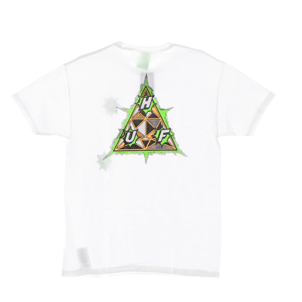 HUF Witte Infinity Jewel Tee Korte Mouw White Heren