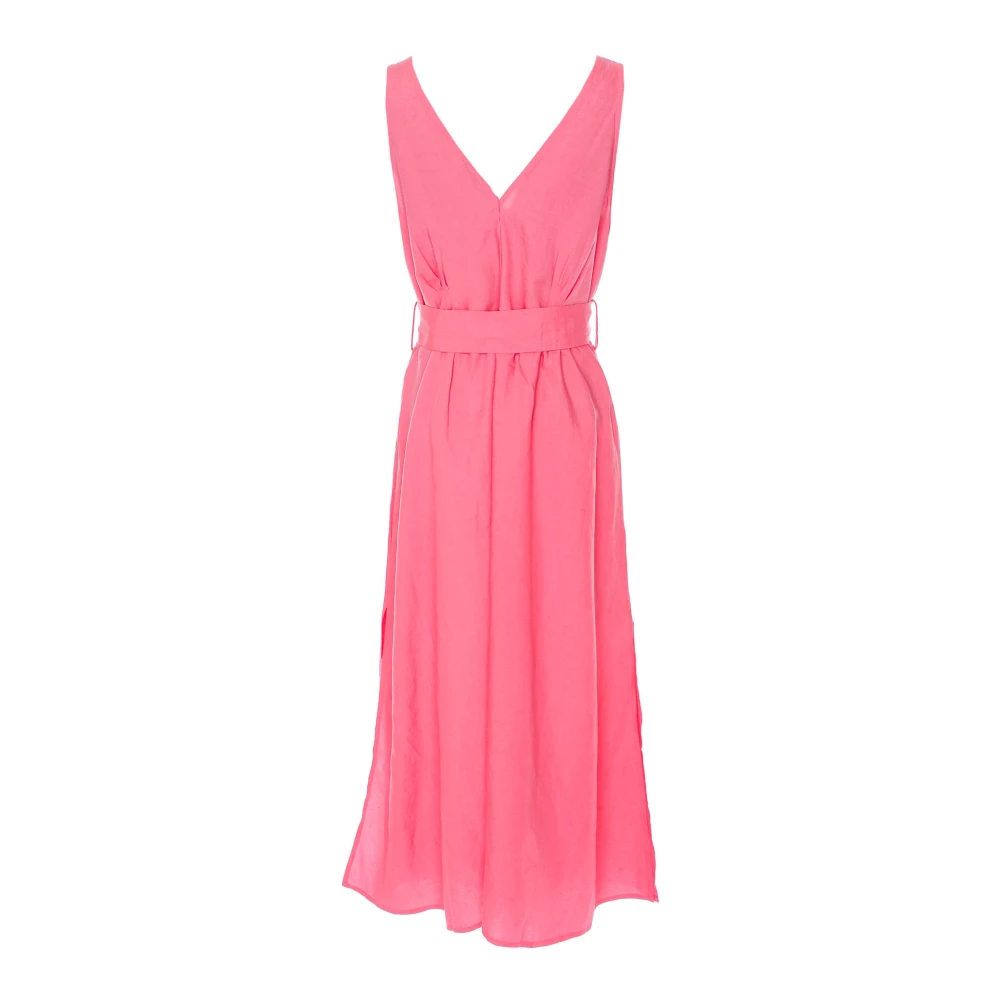 closed Midi Dresses Pink Dames