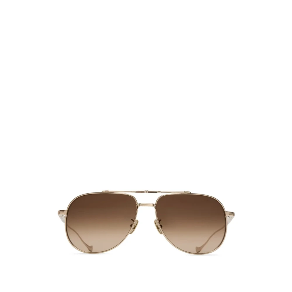 Cutler And Gross Unisex Yellow Sunglasses, 60 Mm, Sloane Pilot Sunglasses