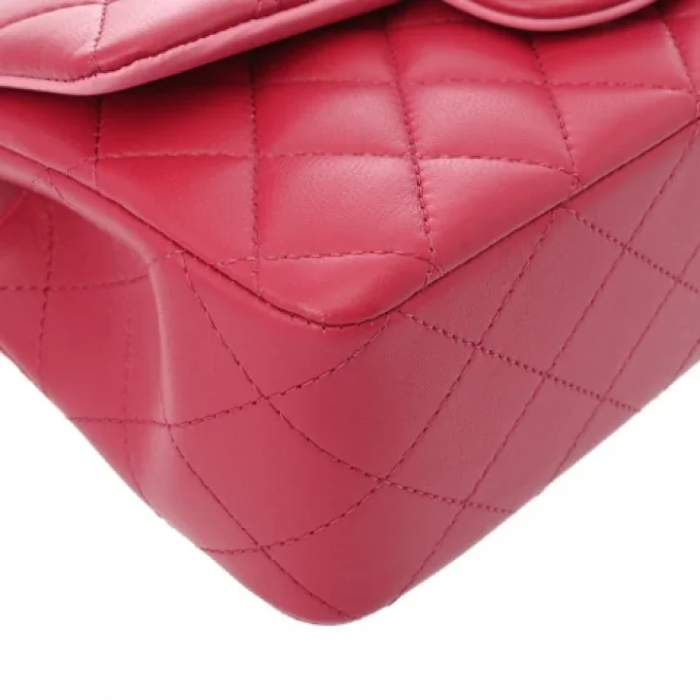 Chanel Vintage Pre-owned Leather chanel-bags Pink Dames