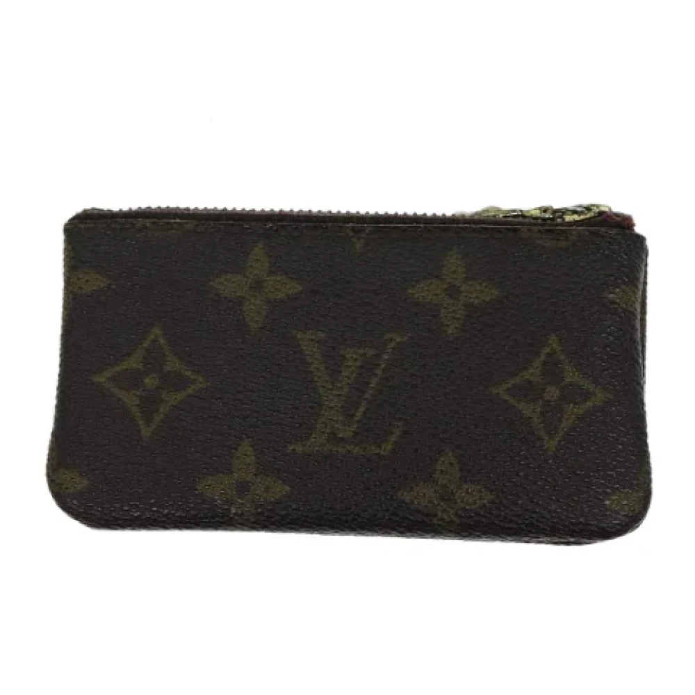 Louis Vuitton Vintage Pre-owned Canvas wallets Brown Dames