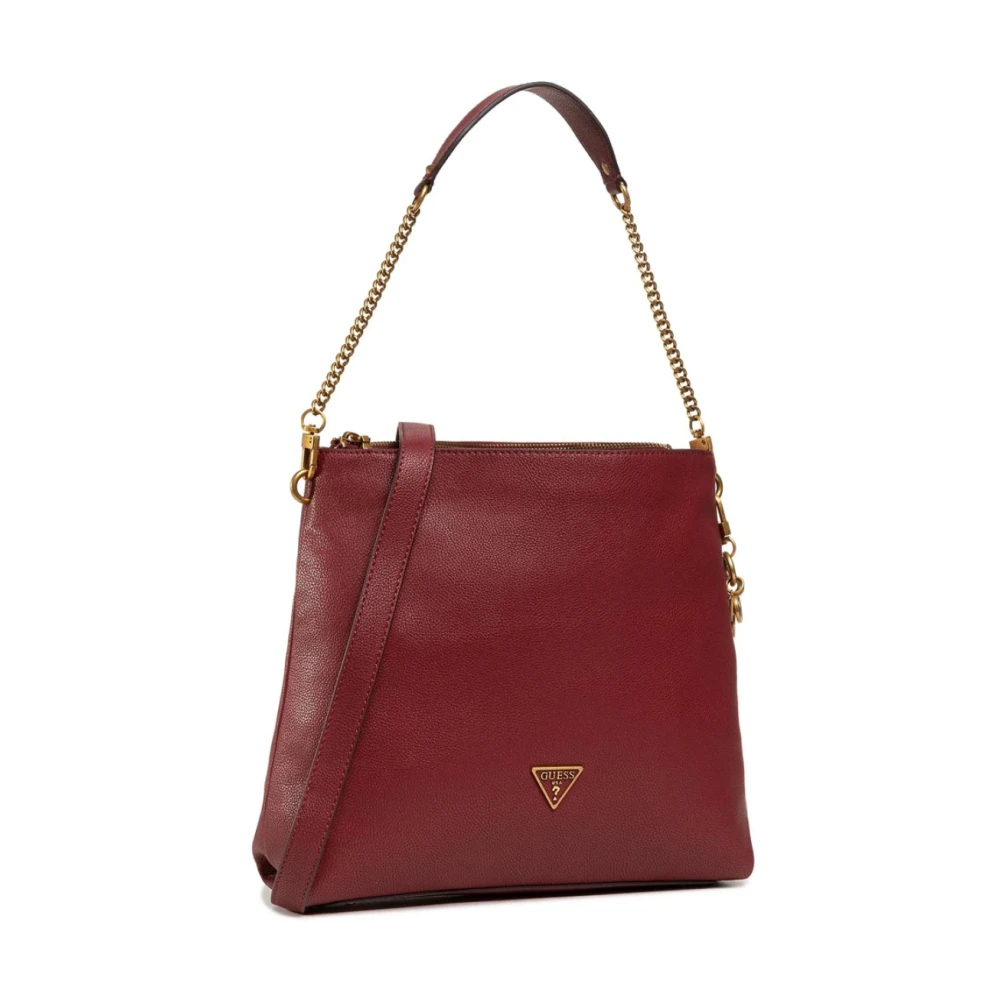 Guess Destiny Schoudertas Rood PU Leer Red Dames