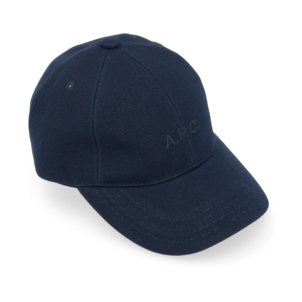 A.p.c. Charlie Cap Stijlvol Model Blue Heren