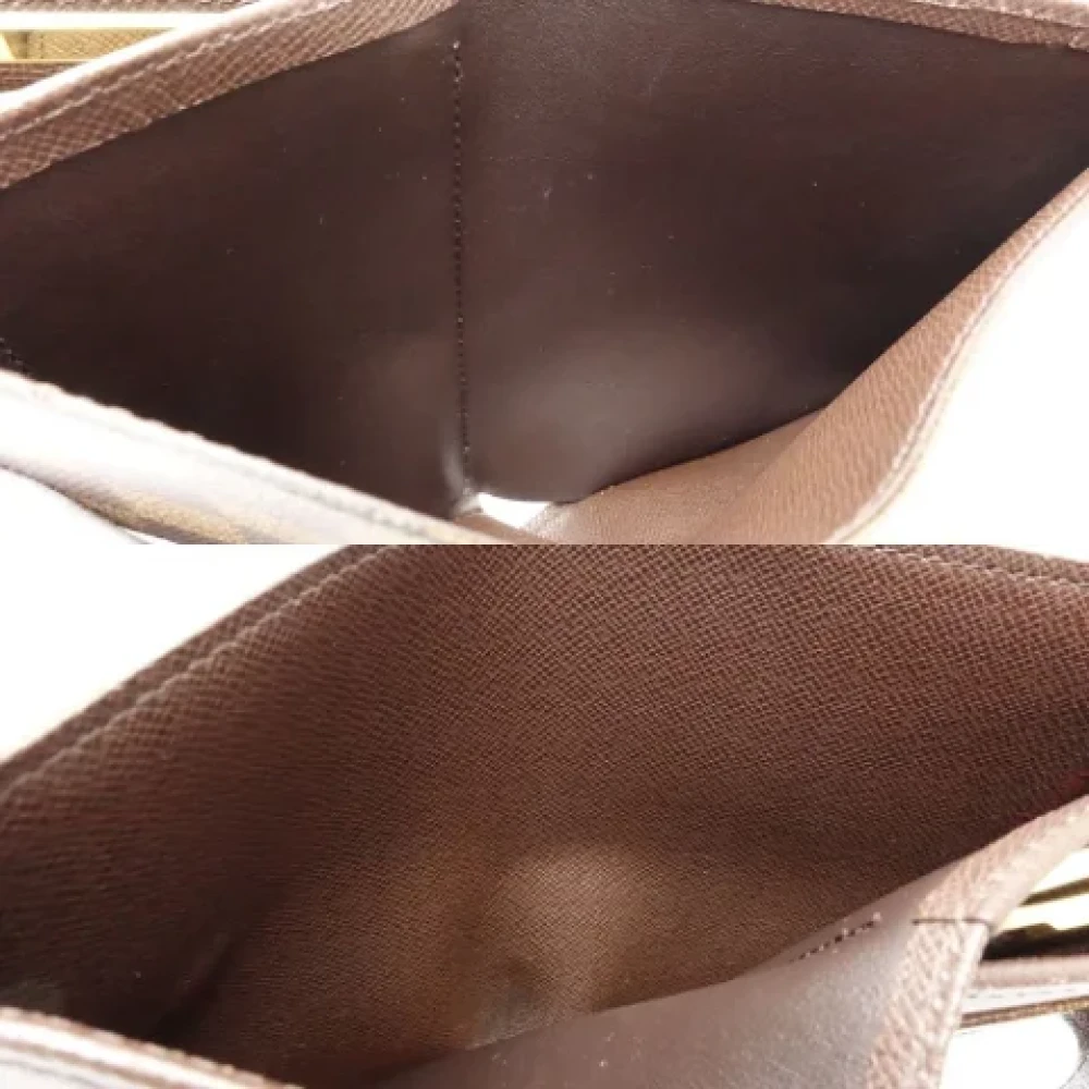Louis Vuitton Vintage Pre-owned Canvas wallets Brown Dames