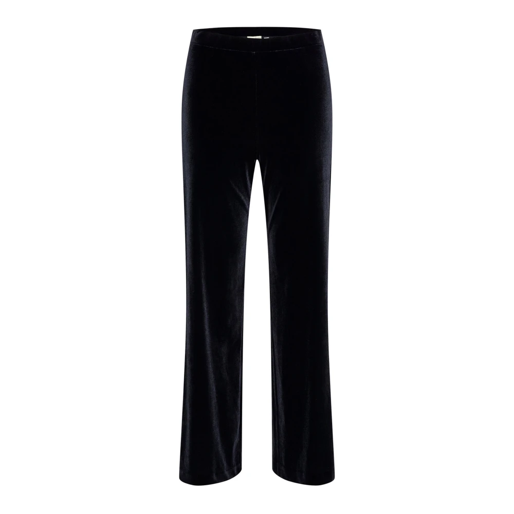 Part Two Donkerblauwe Straight-Leg Broek Blue Dames