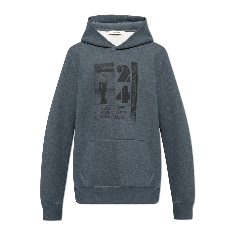 Zadig & Voltaire Sweatshirt Sanchi Gray Heren