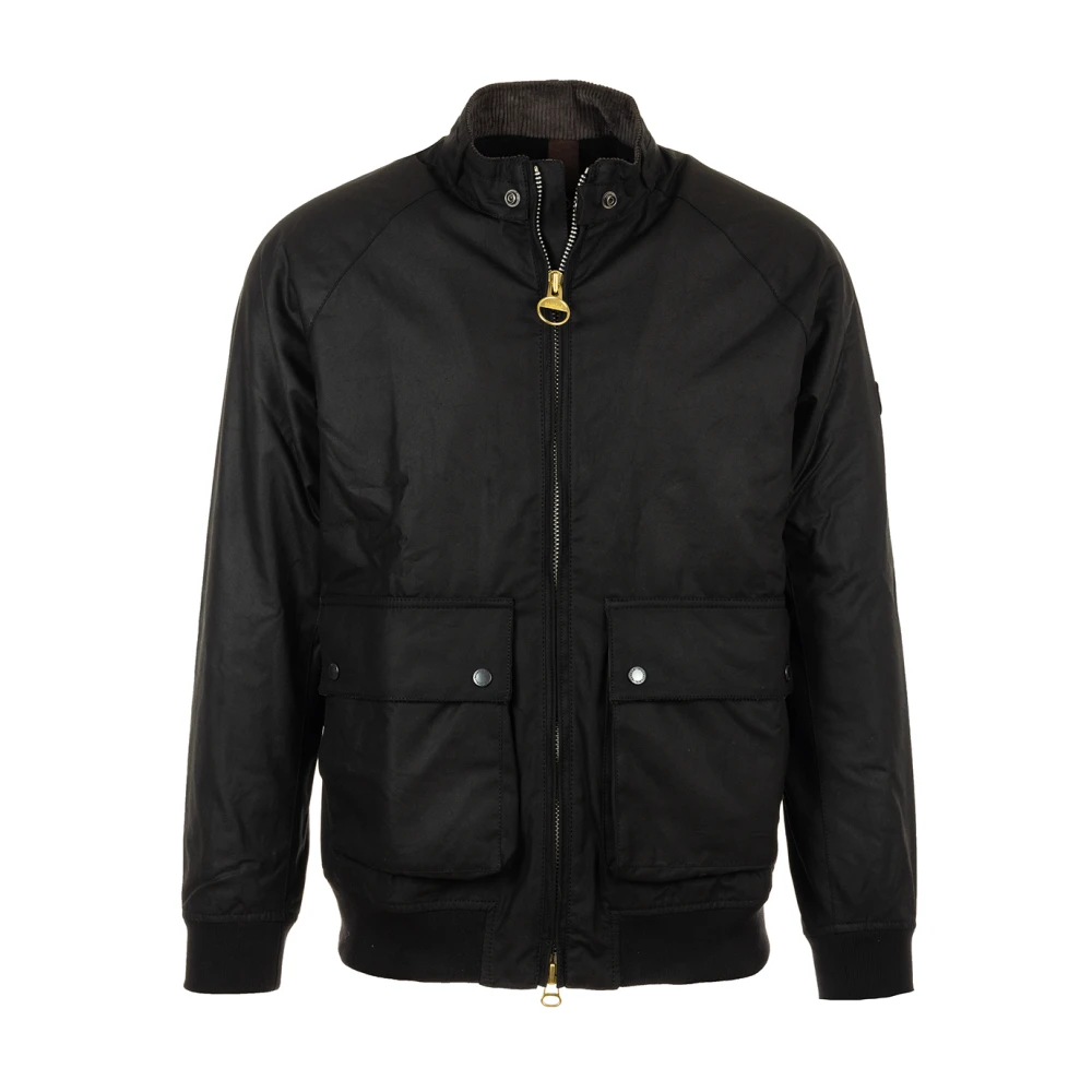 Barbour Zwarte Craggan Wax Jas Black Heren