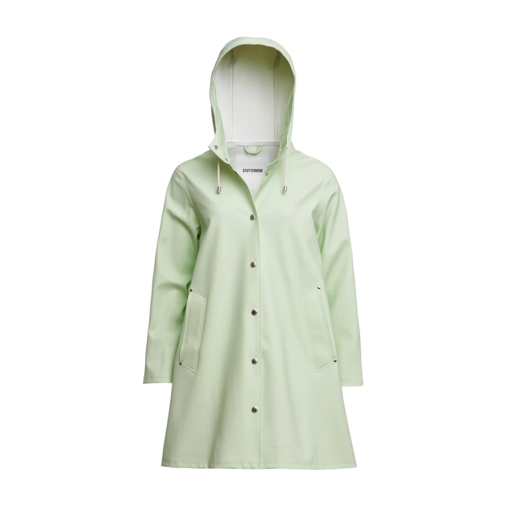 Stutterheim Stockholm Hilltop Raincoat Green, Dam