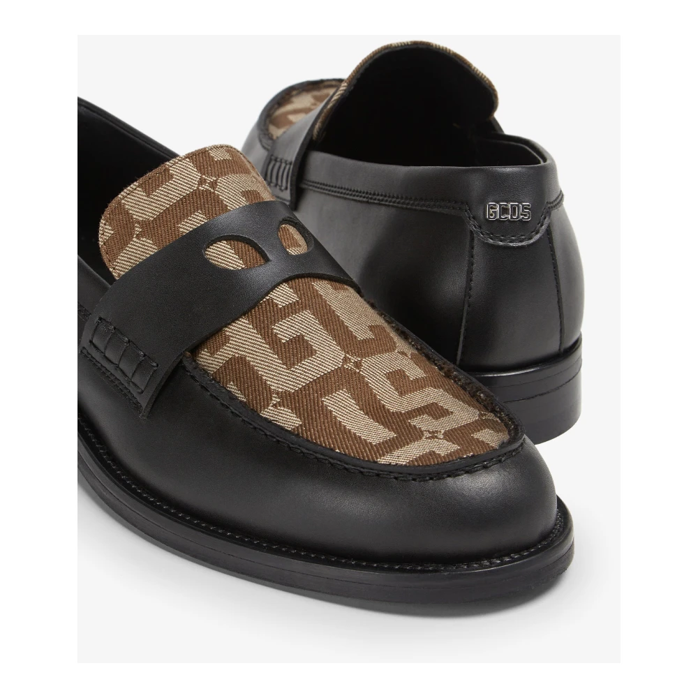GCDS Wirdo Monogram Loafers