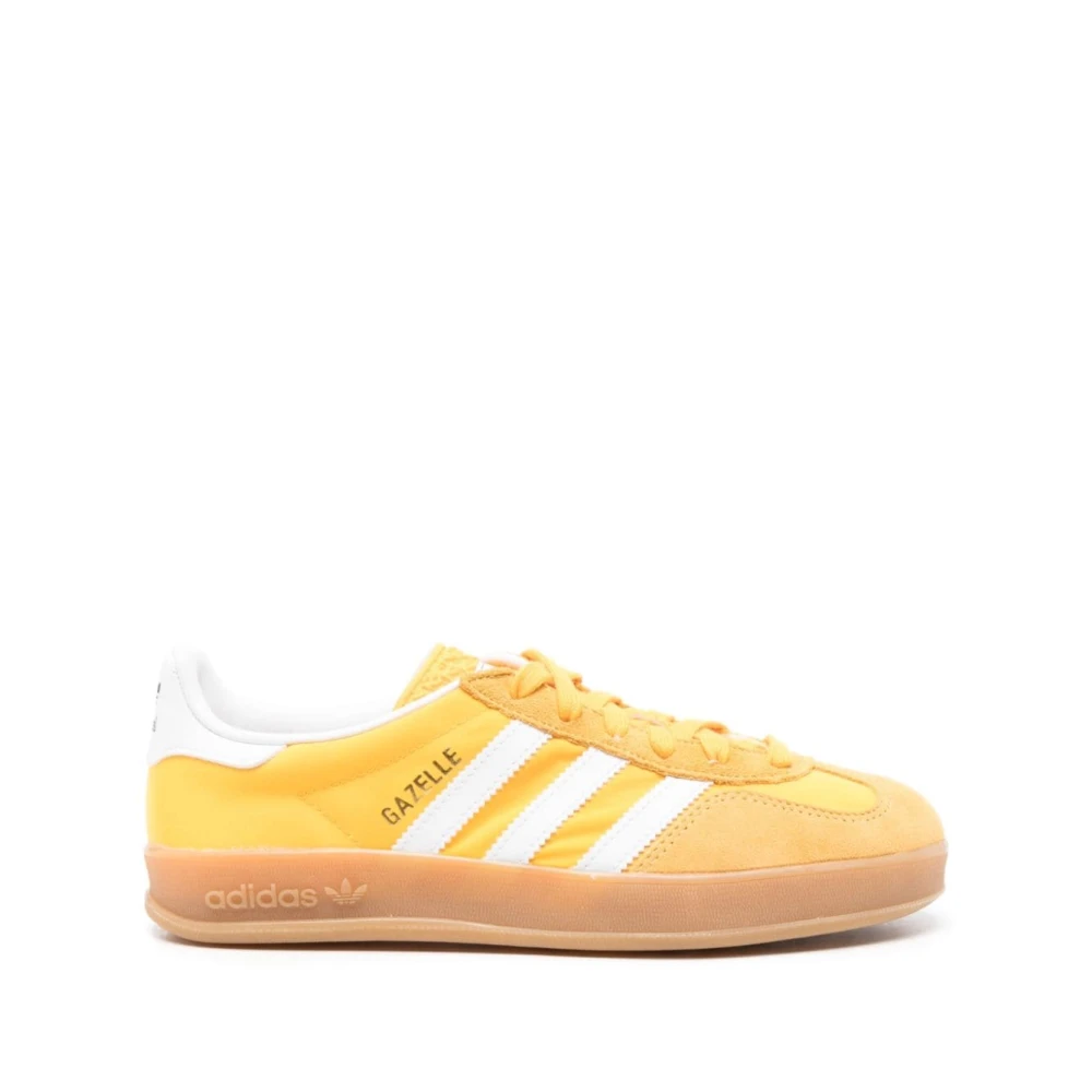 Adidas Gula Mocka Sneakers Front Lace Design Yellow, Herr