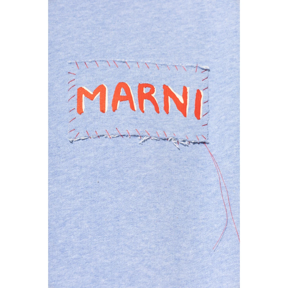Marni Hoodie Blue Dames