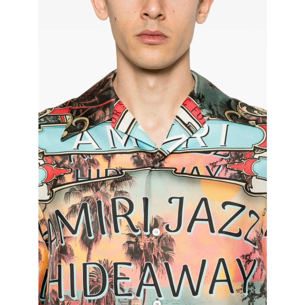 Amiri Jazz Hideaway Shirt Multicolor Heren