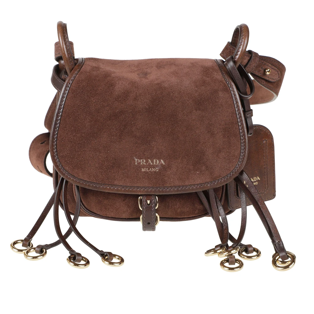 Prada , Damen, Taschen, Braun, One Size