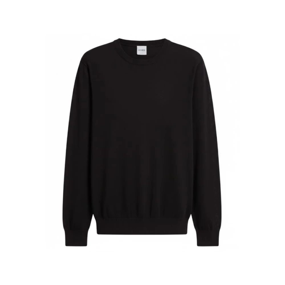 Aspesi Uomo Nero - Maglione Girocollo - Knitwear - S