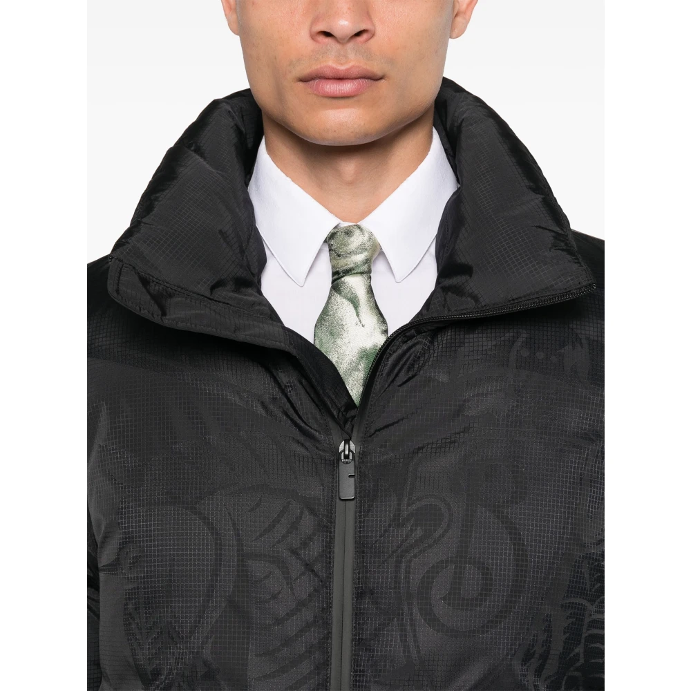 Burberry Houtskoolpatroon Tech-stijl Gray Heren