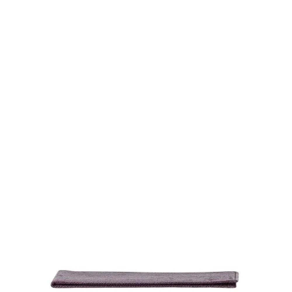 Louis Vuitton Vintage Pre-owned Leather wallets Purple Dames