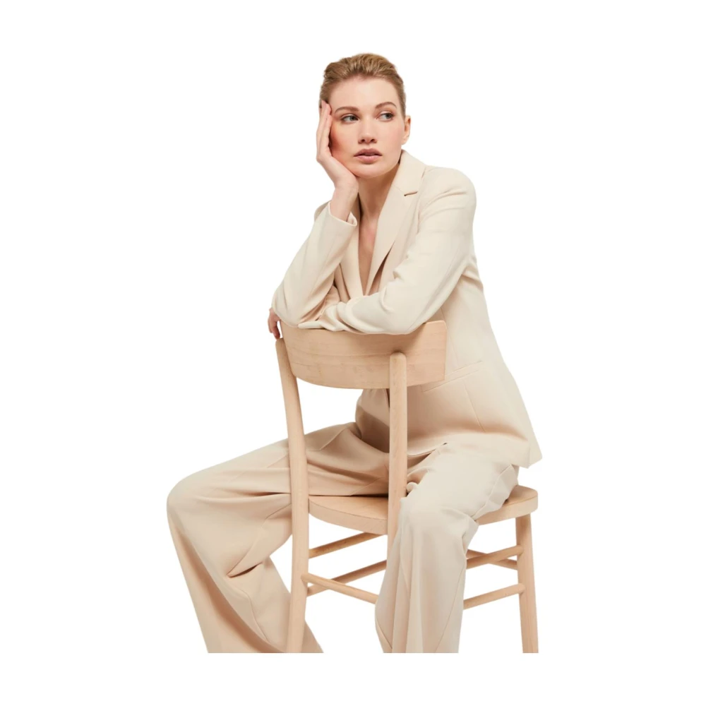 Pennyblack Katoenen Jassen en Blazers White Dames
