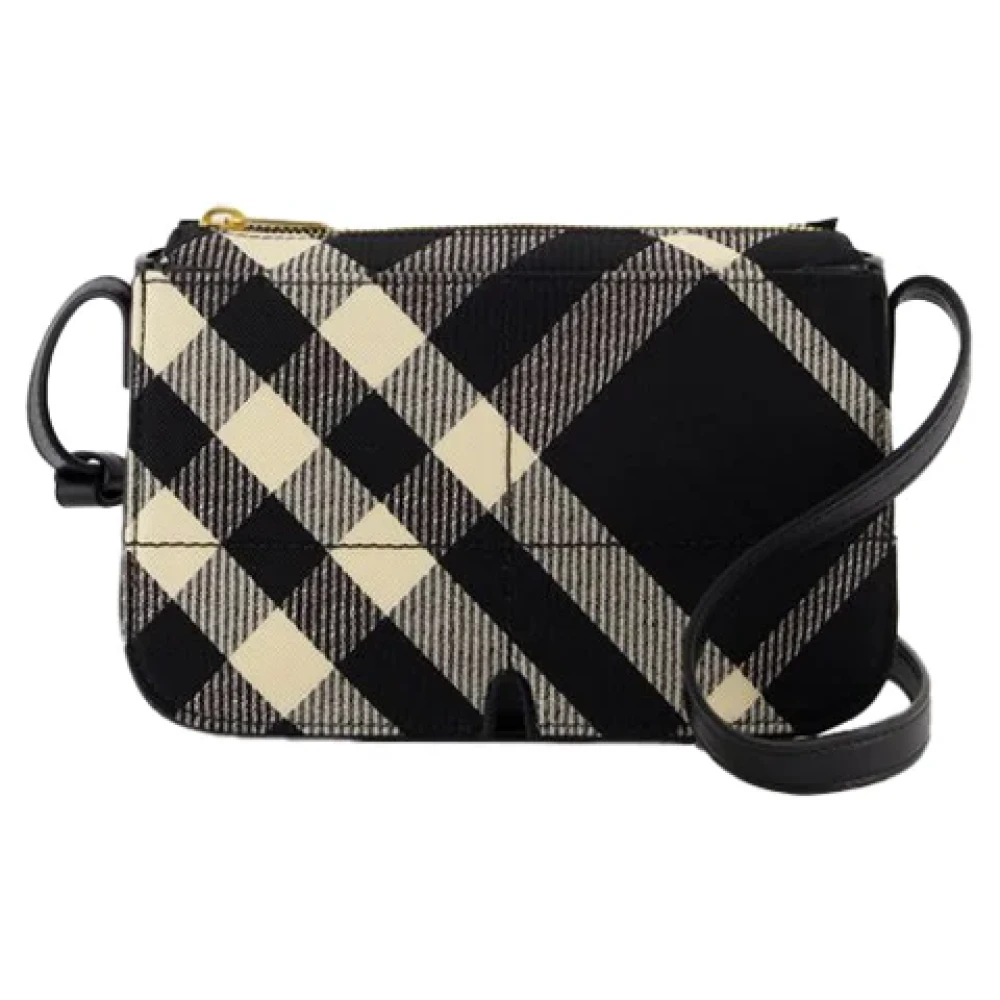 Burberry Leather shoulder-bags Black Dames