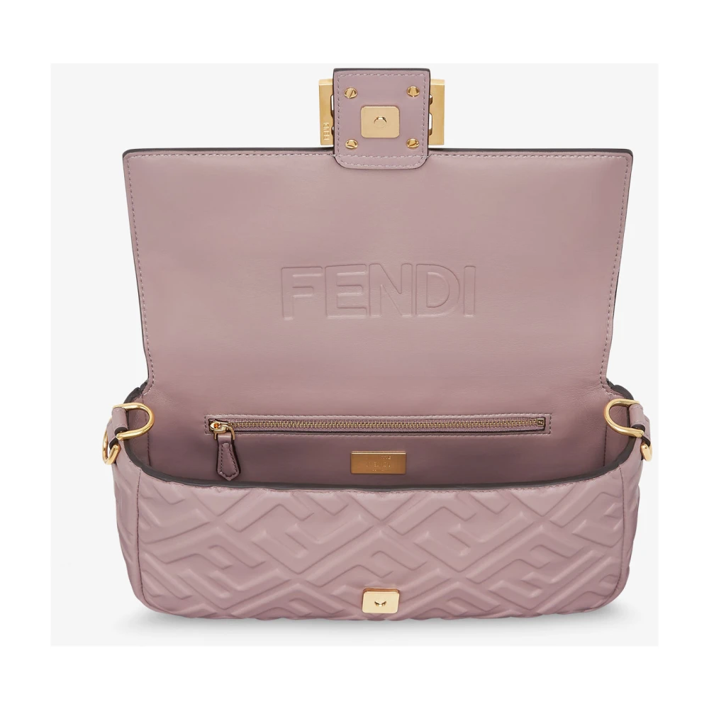 Fendi Roze 3D-effect Schoudertas Pink Dames