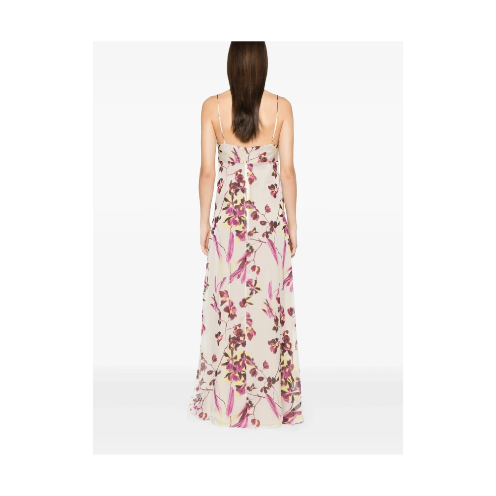 Raquel Diniz Bloemenprint V-hals Jurk Multicolor Dames