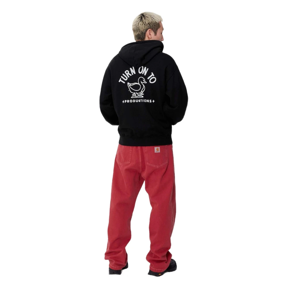 Carhartt WIP Stamp Hoodie Black Heren