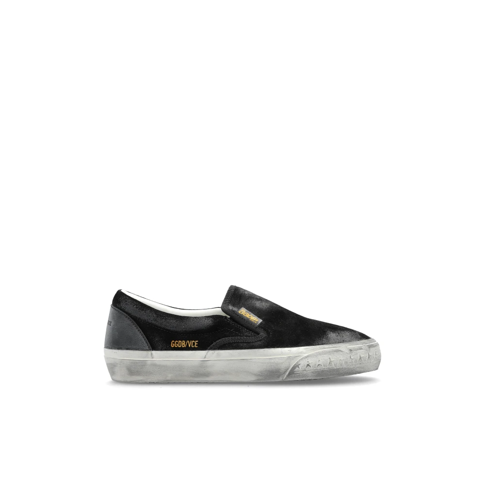 Golden Goose Women's Black/Golden Vce Slip-On Shoes