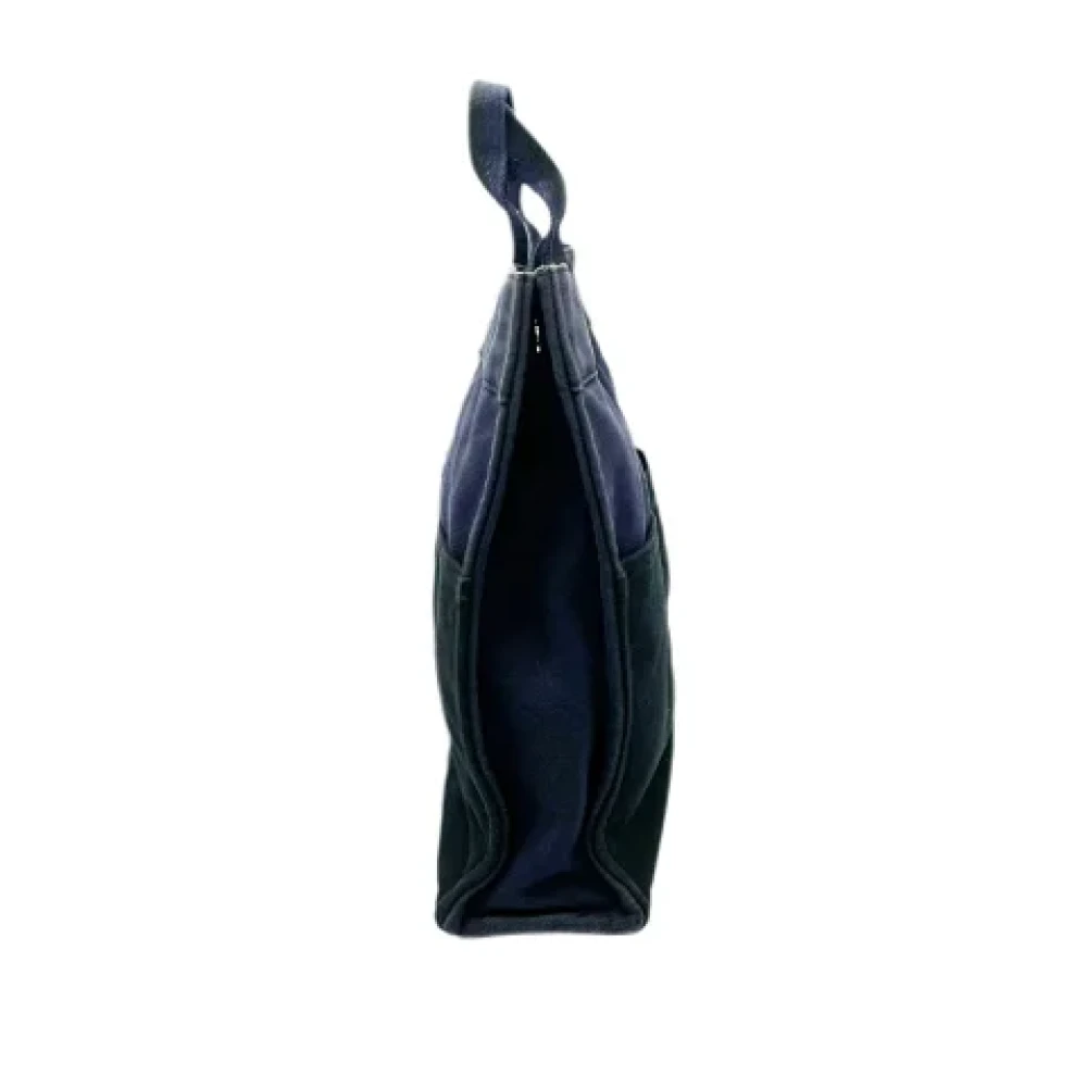 Hermès Vintage Pre-owned Fabric totes Blue Dames