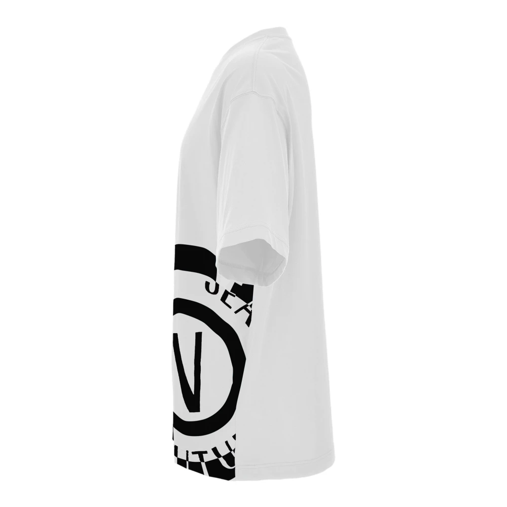 Versace Jeans Couture Stijlvolle T-shirts en Polos White Heren