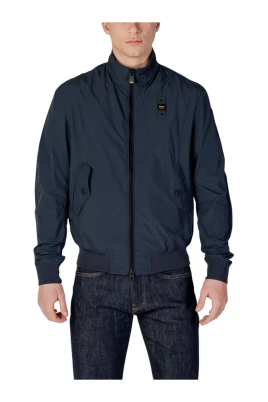 Turtleneck Zip-Up Jacka med Framfickor