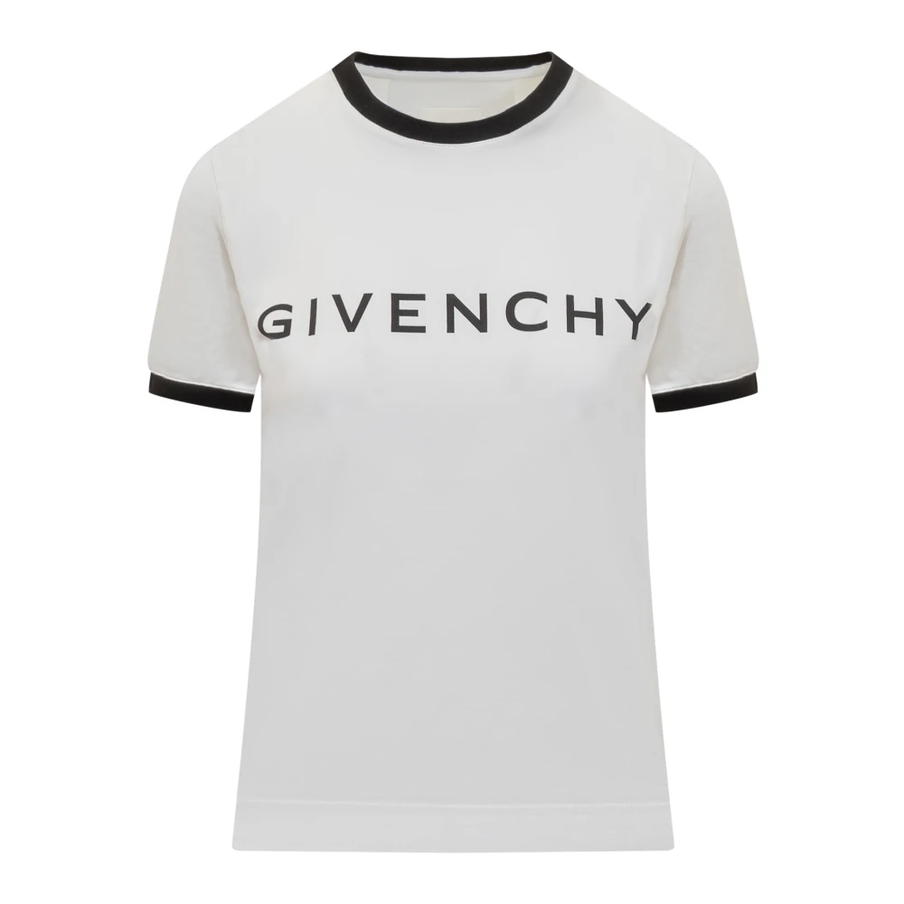 Givenchy Ringer T-Shirt Collectie White Dames
