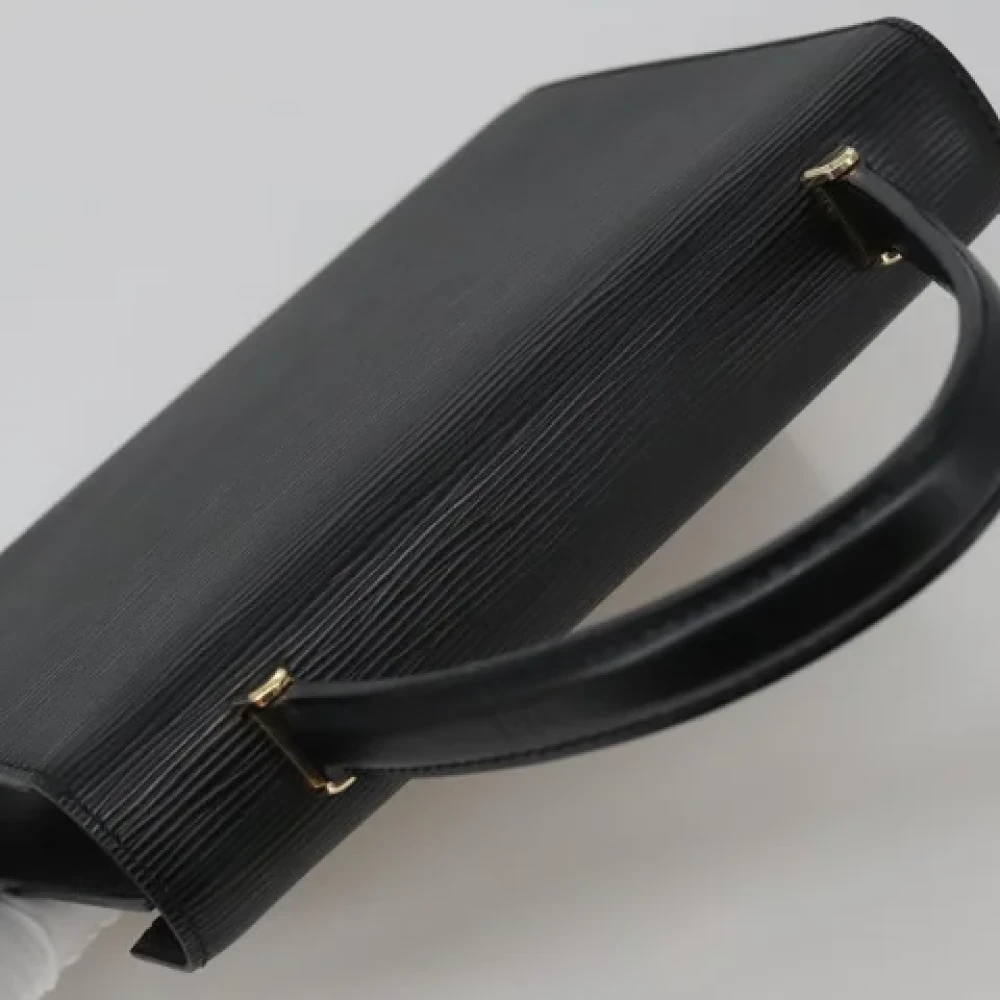 Louis Vuitton Vintage Pre-owned Leather handbags Black Dames
