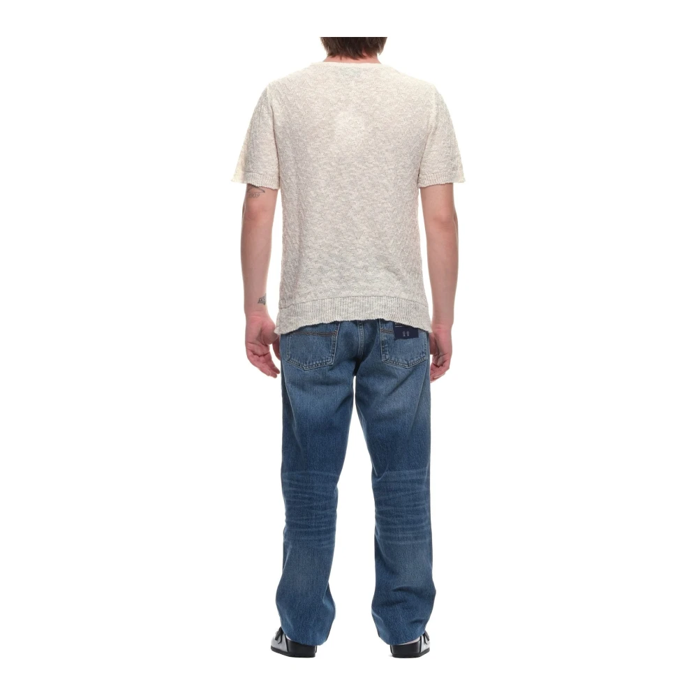 Costumein Stijlvolle Breiwerk JAQ 25140 White Heren