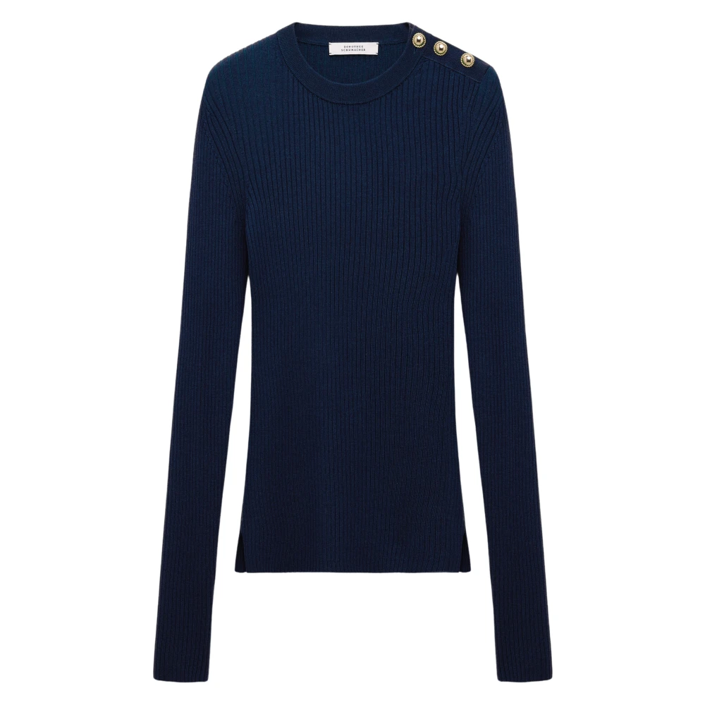 Dorothee schumacher Comfortabele pullover voor essentiële stijl Blue Dames