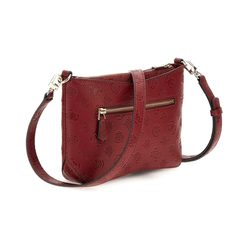 Guess Stijlvolle Schoudertas in Claret Red Dames