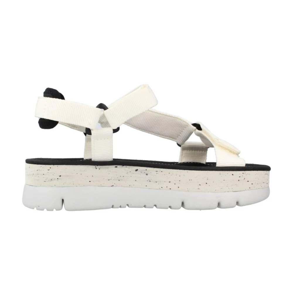 Camper Donna Bianco - Sandali Piatti Alla Moda Per Donne - Shoes - 36 Eu