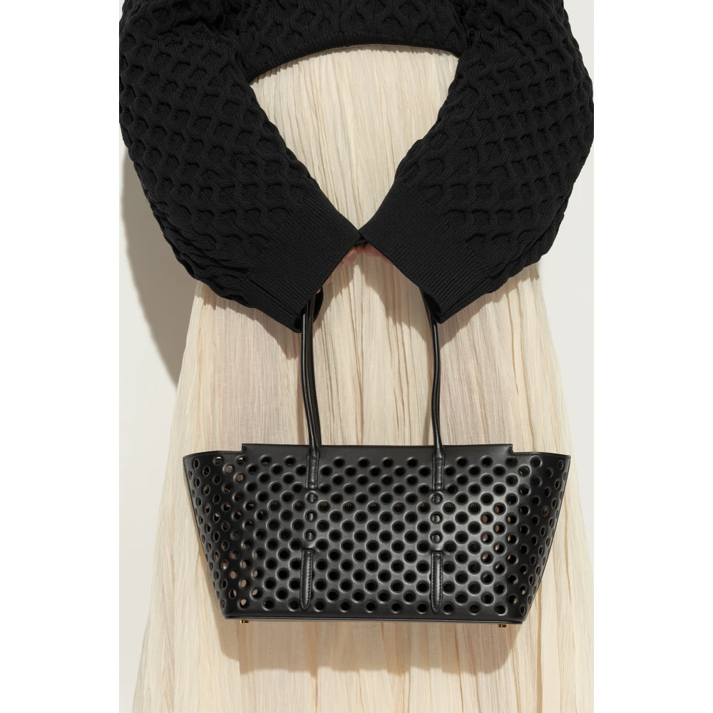 Alaïa Schoudertas Neo Minia 32 Black Dames