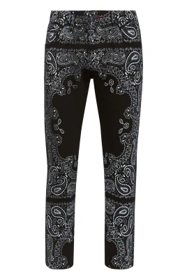 Denimbyxor Skinny Fit Paisley Bandana