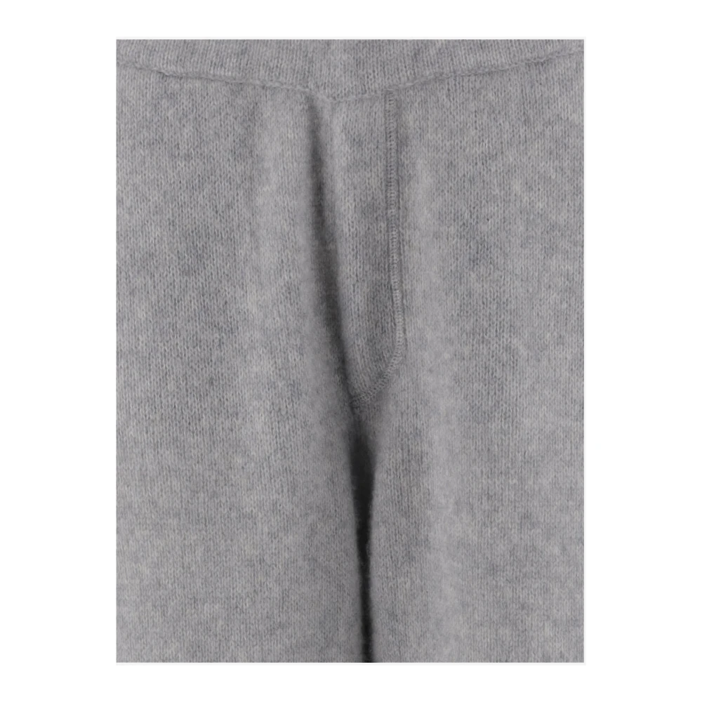 allude Wol Kasjmier Elastische Taille Broek Gray Dames