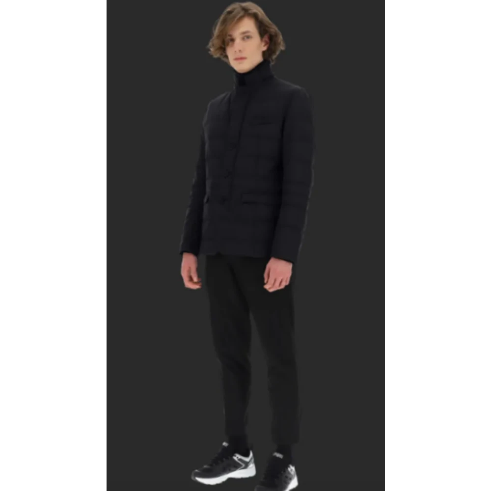 Herno Laminar Windproof Blazer Blue Heren
